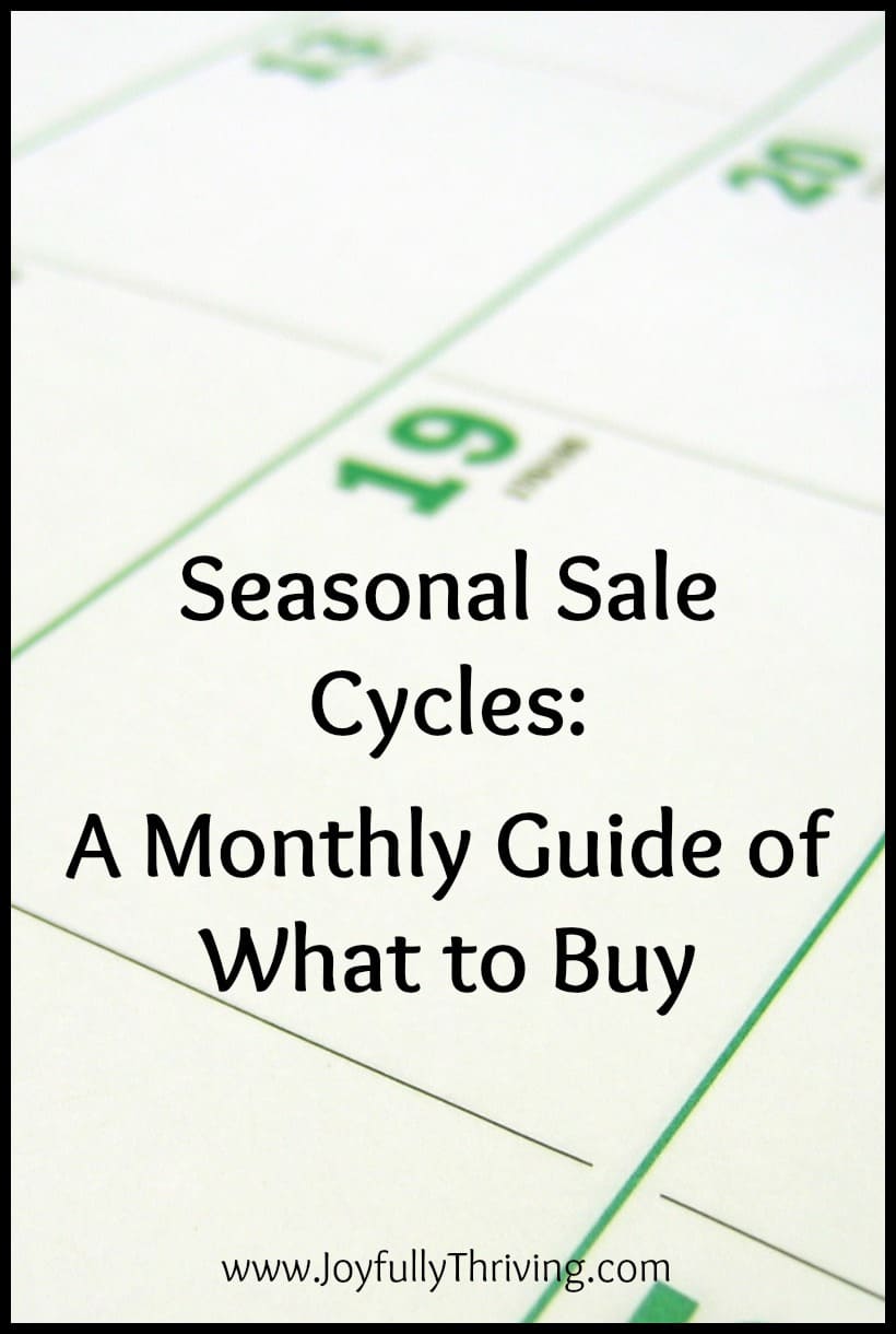 Seasonal Sale Cycles: A Monthly Guide with Free Printable
