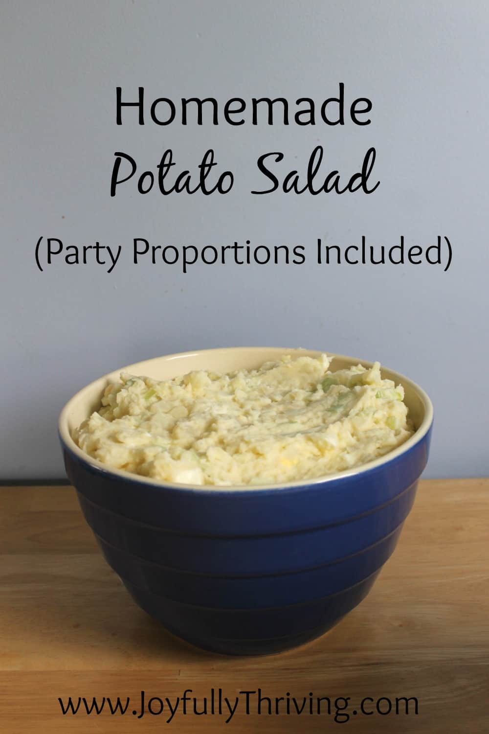 Homemade Potato Salad for a Crowd