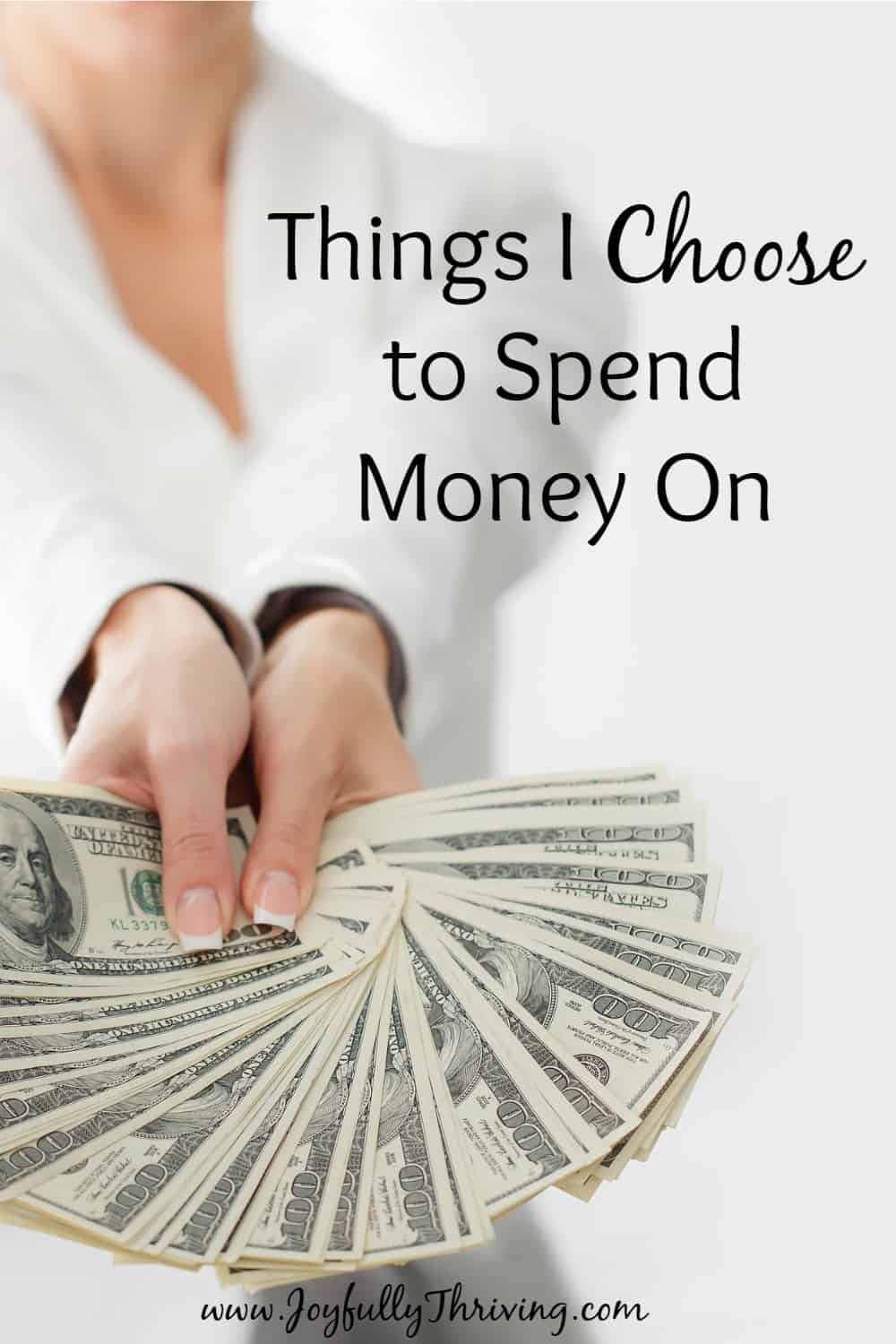 I love seeing what other frugal people choose to spend money on! And I definitely agree with spending money on number 3, too!