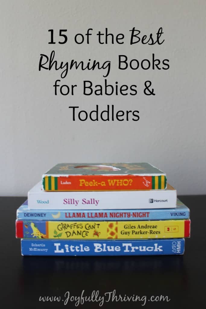 15 of the Best Rhyming Board Books for Babies & Toddlers - If you're looking for some great rhyming books for your little one, check out this list by a preschool teacher and mom!