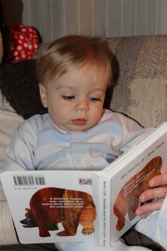 Nathan loves reading