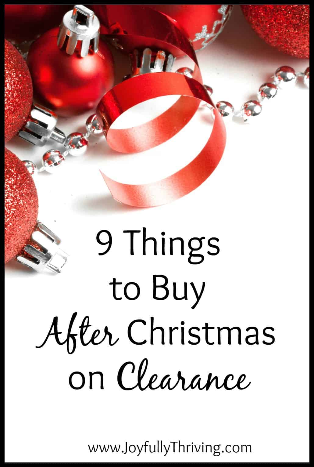 9 Things to Buy After Christmas on Clearance
