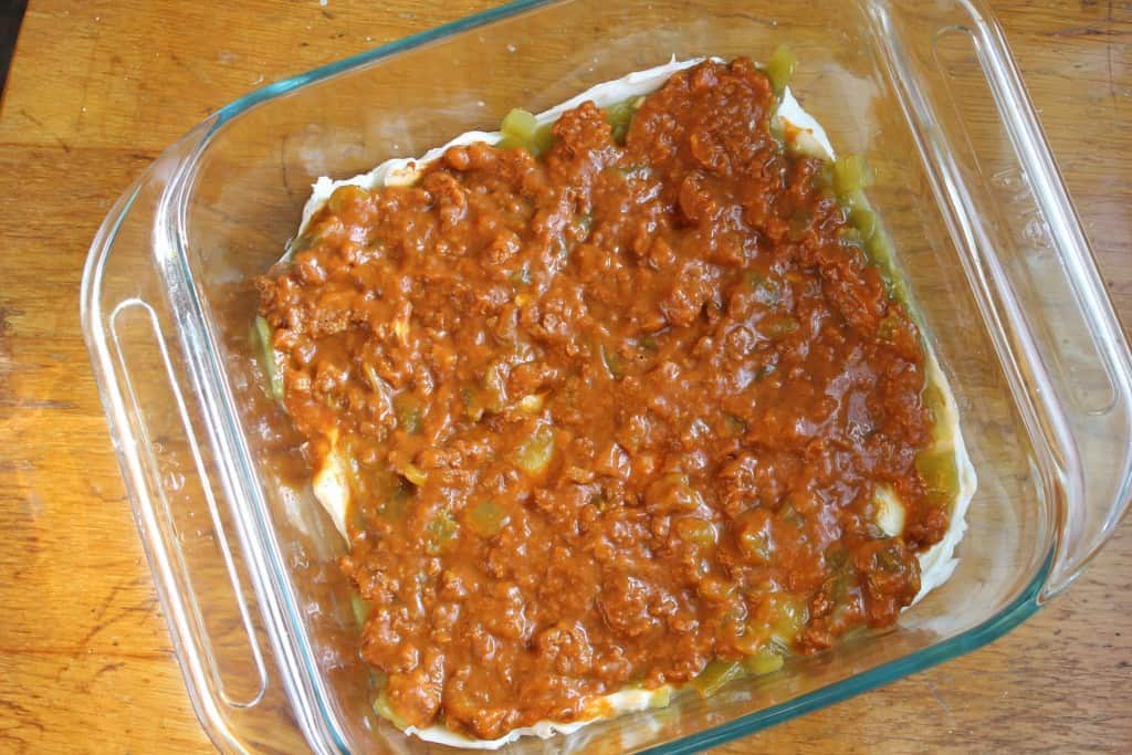 3rd layer: chili