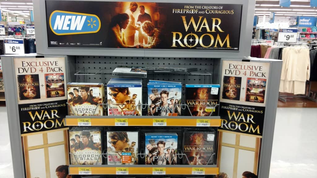 War Room Display at Walmart