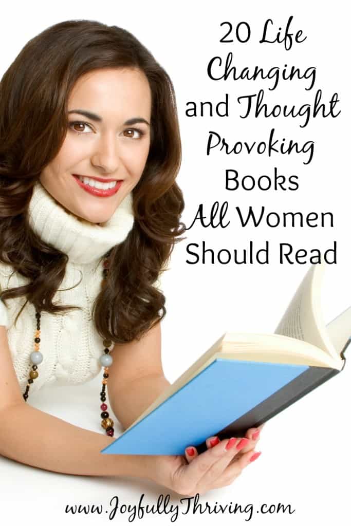 20 Life Changing Books All Women Should Read: Here are 20 books in a variety of genres that are some of the most life changing books I've read as a Christian wife and mom. Great ideas for a reading list!