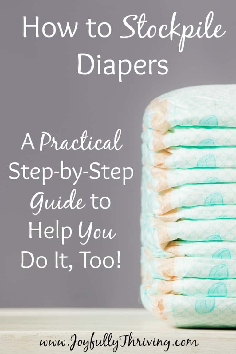 How to Stockpile Diapers: A Step by Step Guide