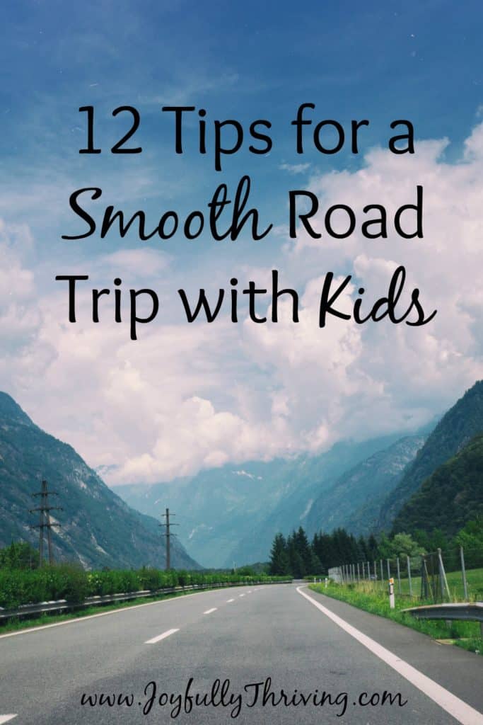 12 Tips for a Smooth Road Trip with Kids - Practical yet helpful! Great help for any parent!