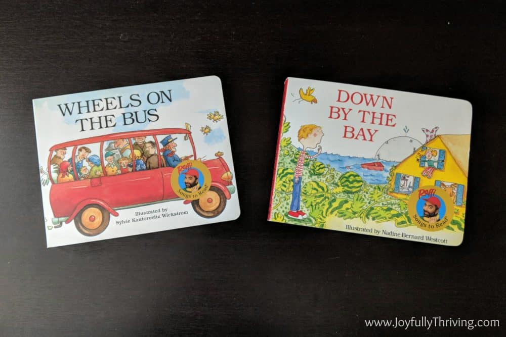 Musical books for babies - A couple of our favorite musical books!