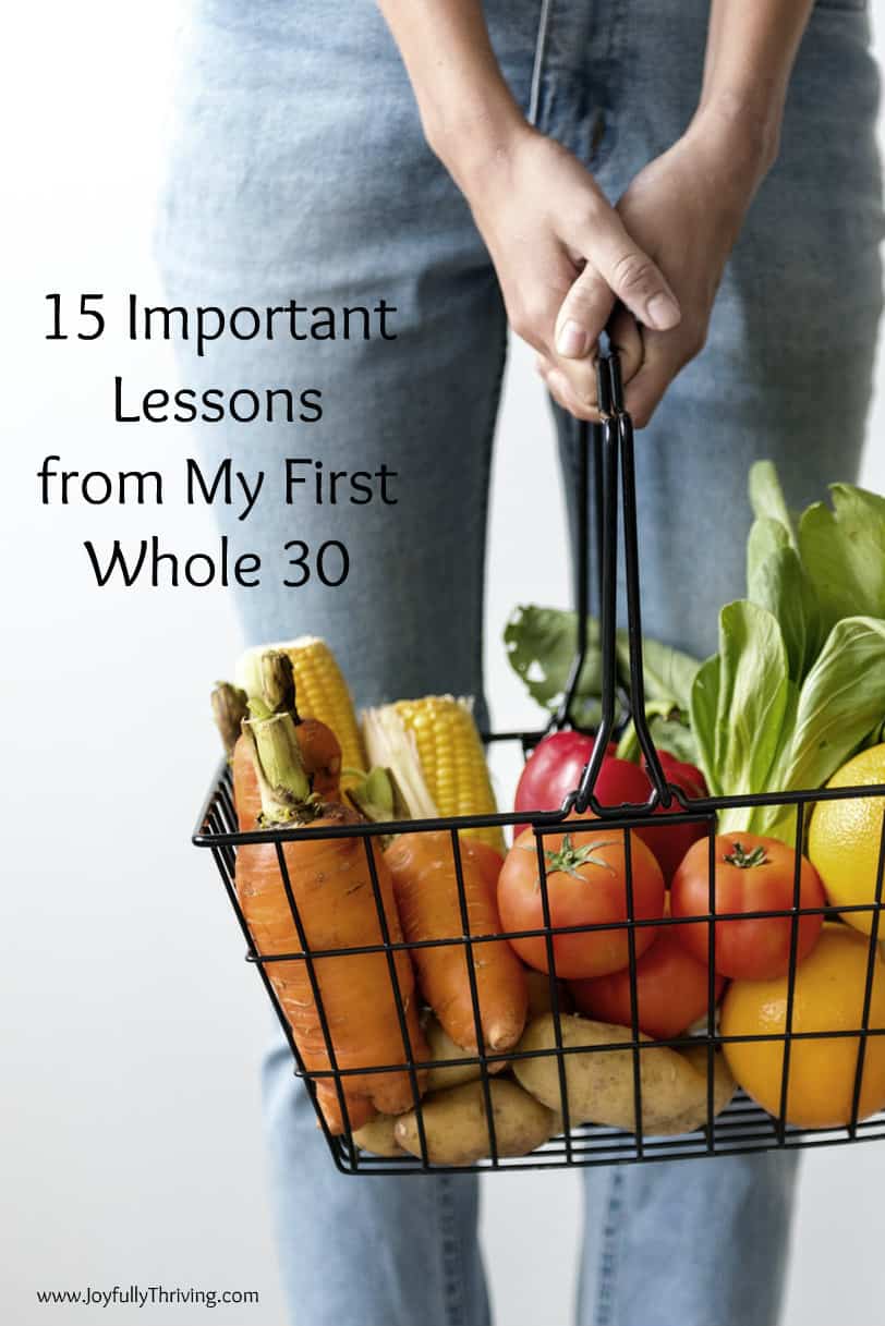 Great tips and lessons from a first timer on the Whole 30! So many good Whole 30 resources and recipes, too! #Whole30