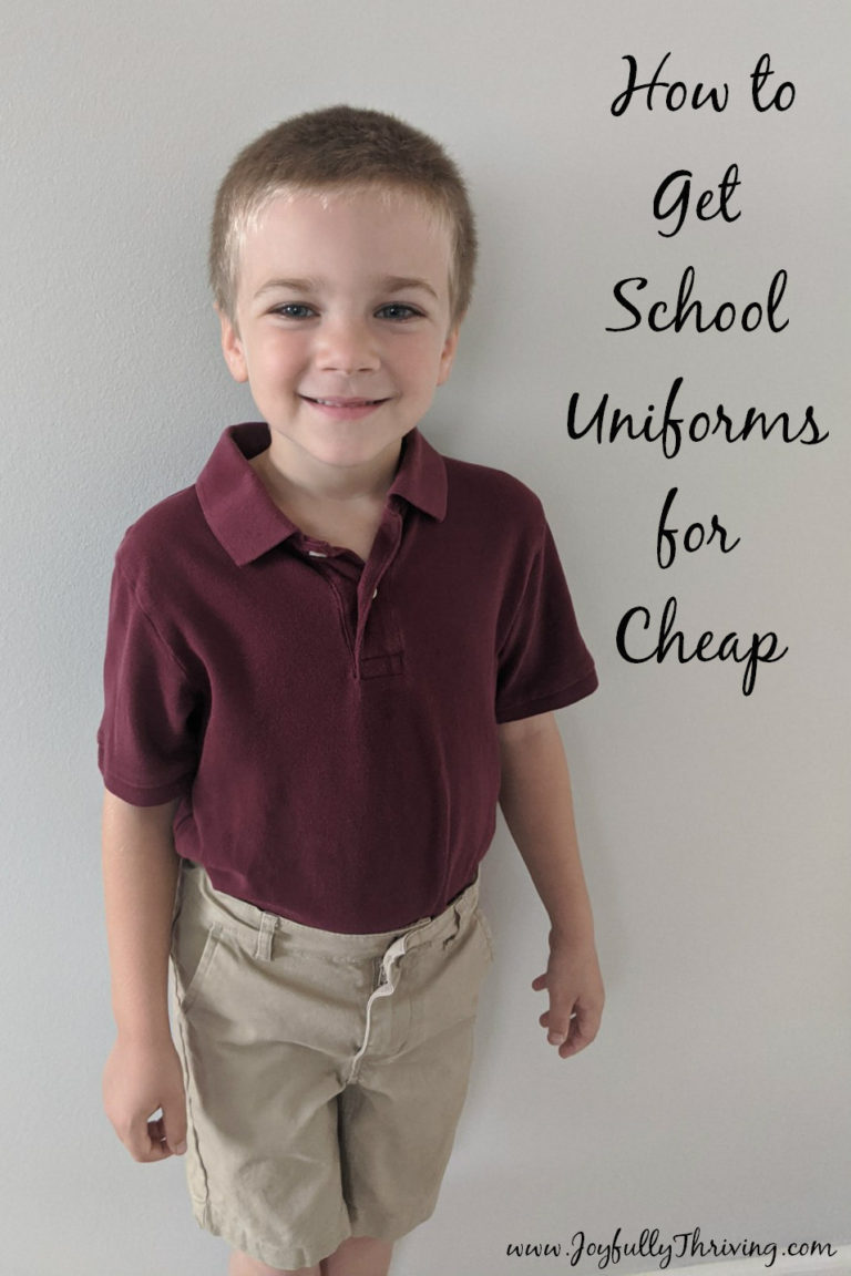 How to Save Money on Uniforms How to Buy School Uniforms for Cheap