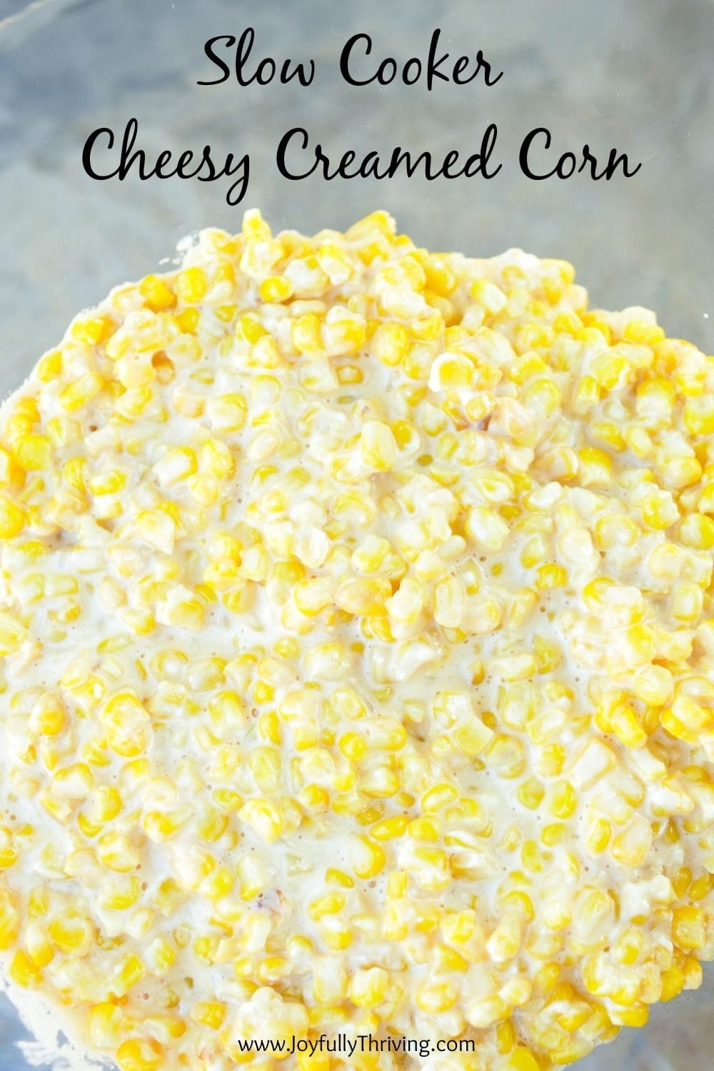 Creamed Corn in a bowl