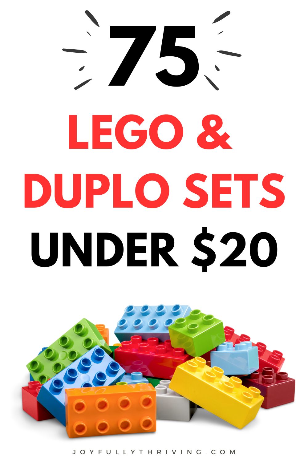 Legos and Duplos Under $20