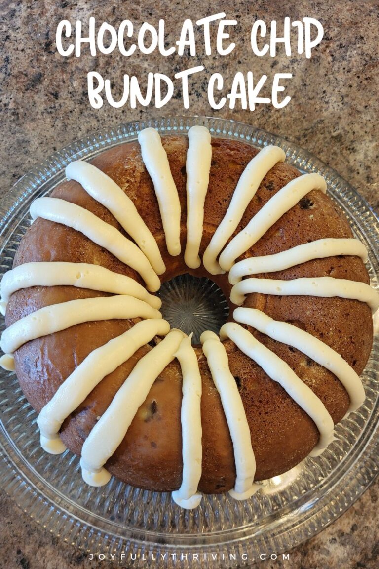 Easy Chocolate Chip Bundt Cake with Cake Mix and Pudding
