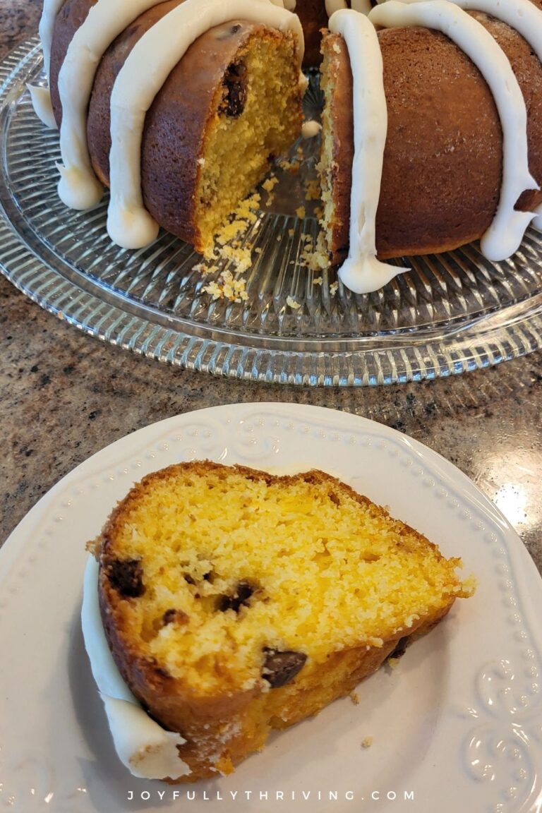 Easy Chocolate Chip Bundt Cake with Cake Mix and Pudding