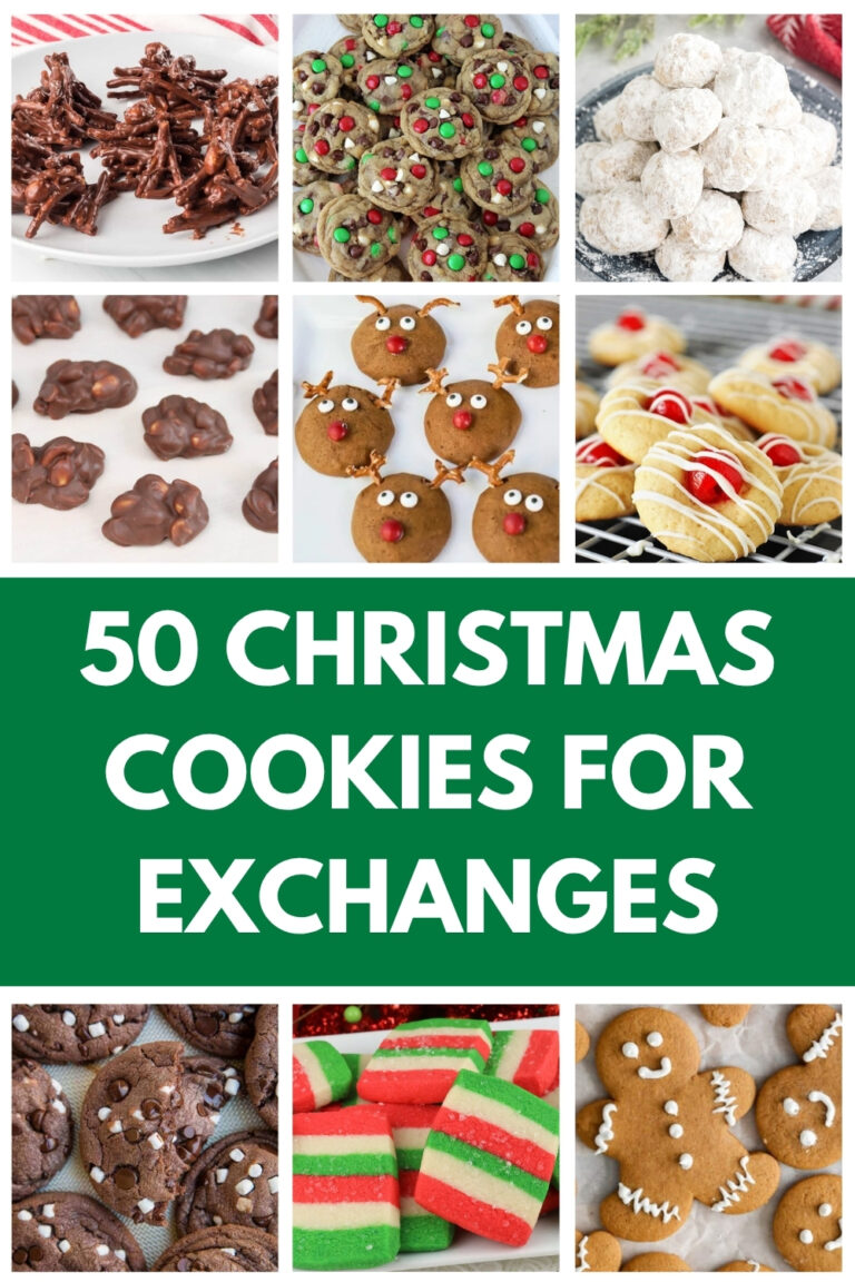 50 Easy Christmas Cookies for a Cookie Exchange