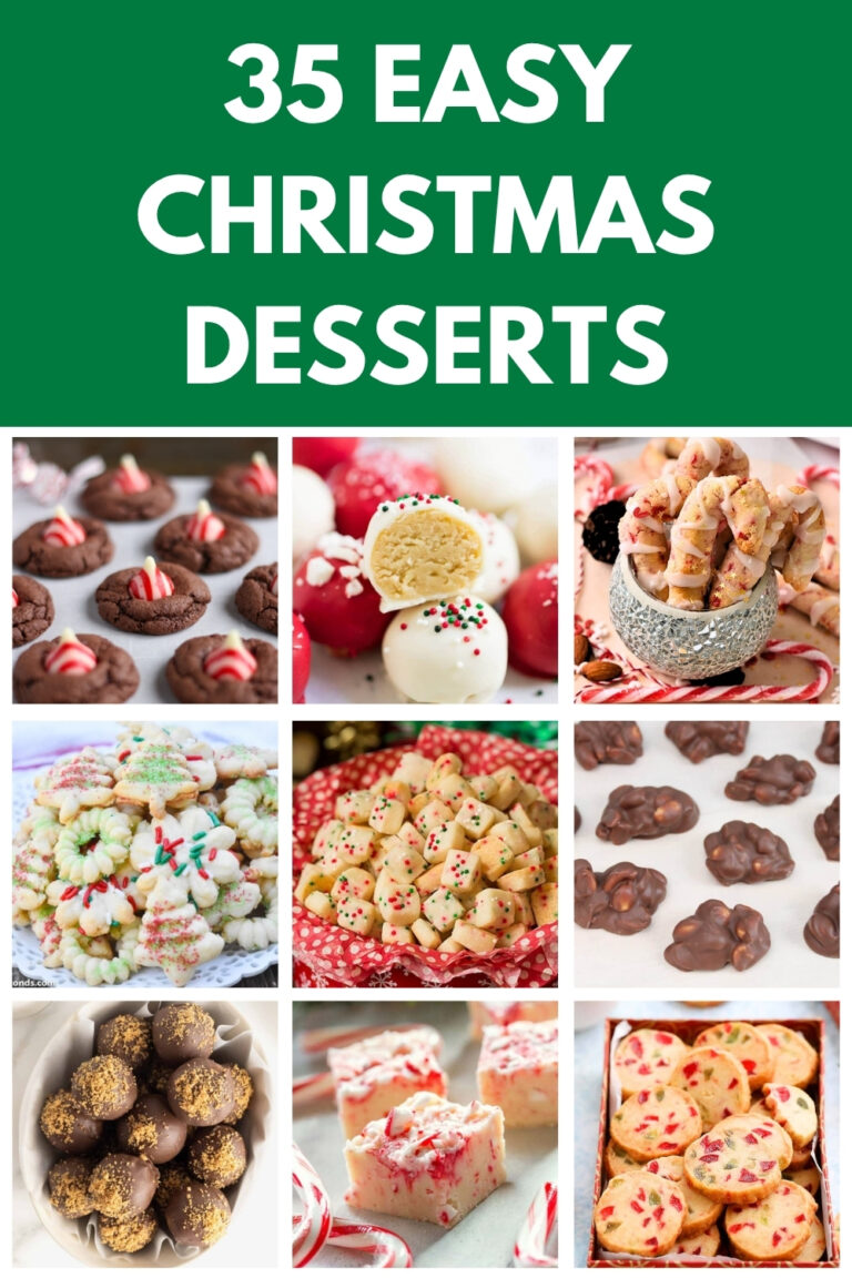 35 Easy Christmas Desserts With 5 Ingredients or Less
