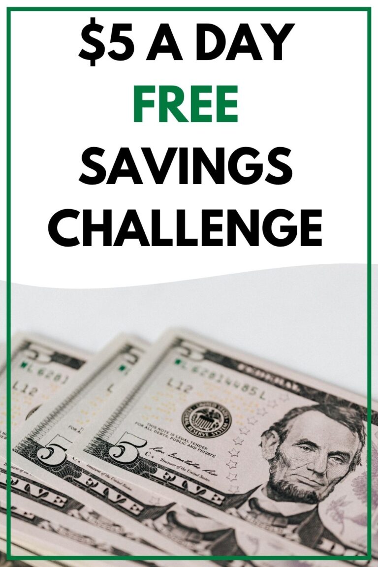 Free Monthly Savings Challenge Printables (12 Months of Trackers)