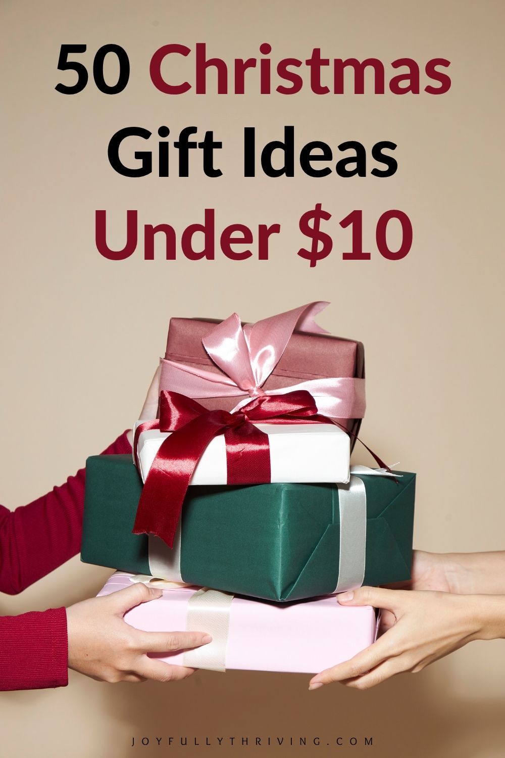 Affordable Christmas gifts under $10 for everyone on your list