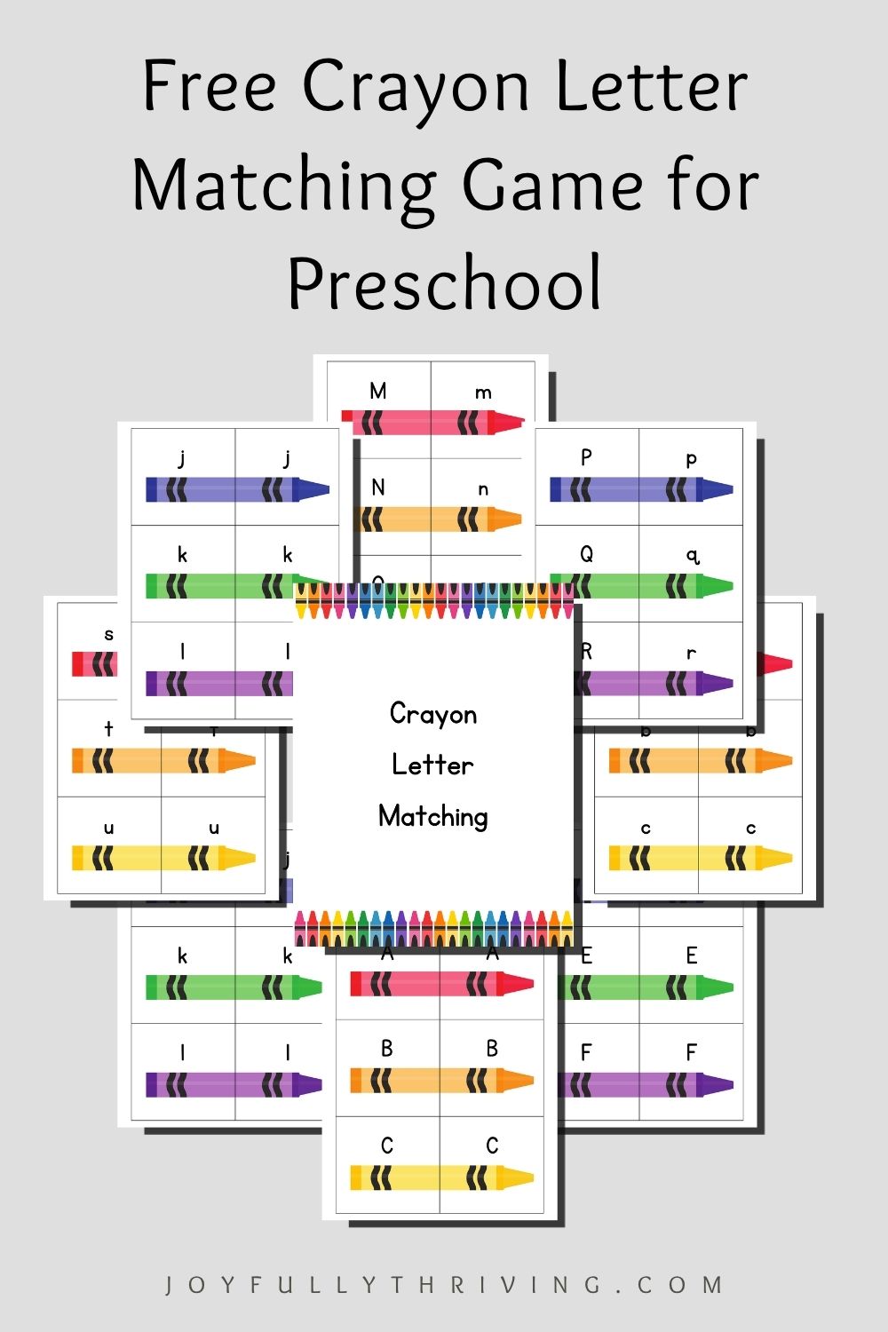 crayon matching game